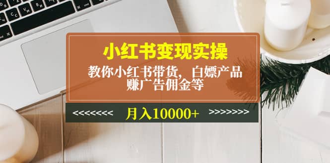 小红书变现实操：教你小红书带货，白嫖产品，赚广告佣金等-创途网