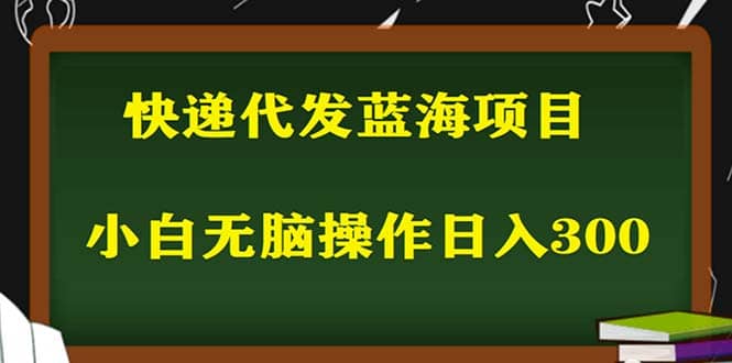 2023最新蓝海快递代发项目，小白零成本照抄-创途网
