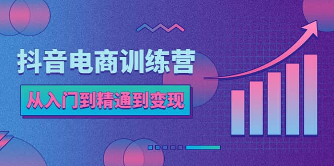 抖音电商训练营：从入门到精通，从账号定位到流量变现，抖店运营实操-创途网