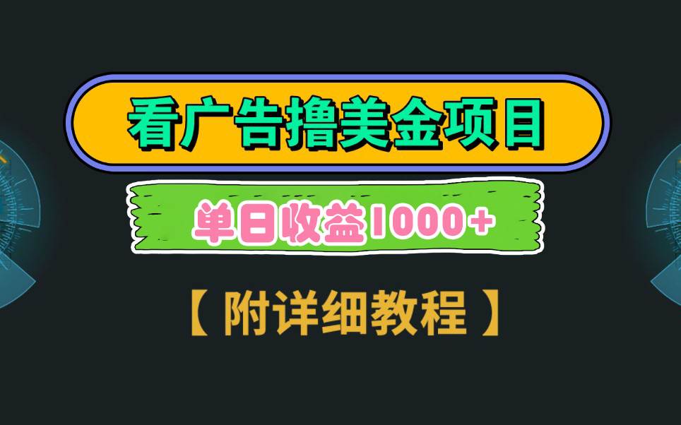 Google看广告撸美金，3分钟到账2.5美元 单次拉新5美金，多号操作，日入1千+-创途网