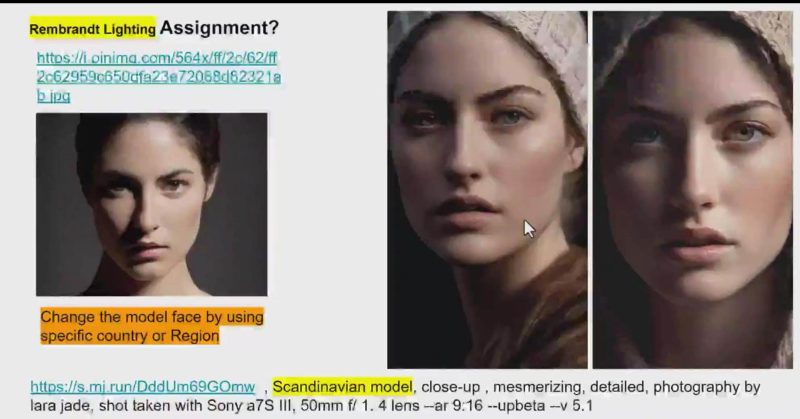 Midjourney v5 ChatGPT 和 Bard AI人工智能人像摄影大师班-15节-中英字幕-创途网