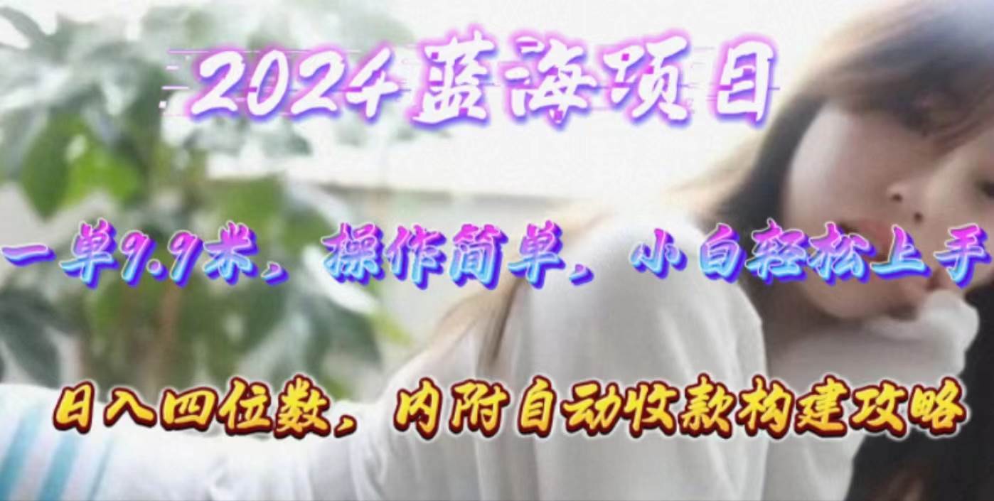 年轻群体的蓝海市场，1单9.9元，操作简单，小白轻松上手，日入四位数-创途网