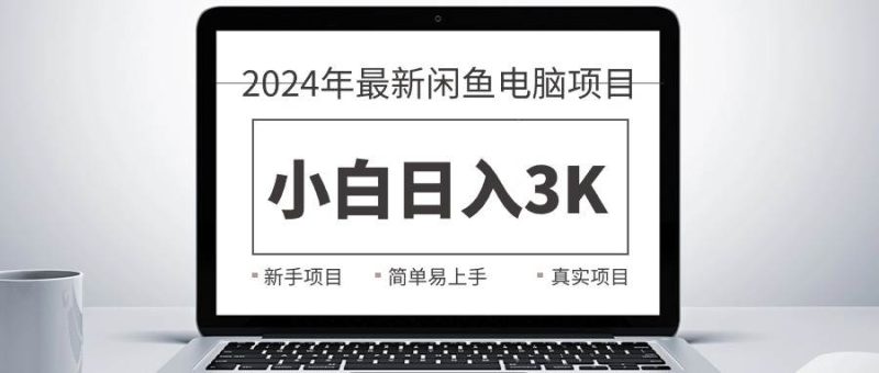 2024最新闲鱼卖电脑项目，新手小白日入3K+，最真实的项目教学-创途网