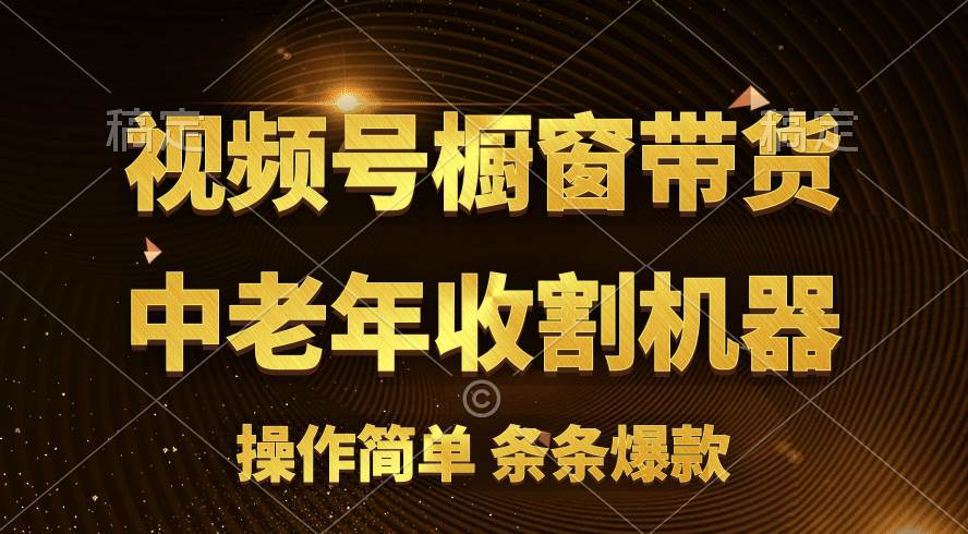 [你的孩子成功取得高位]视频号最火爆赛道，橱窗带货，流量分成计划，条…-创途网
