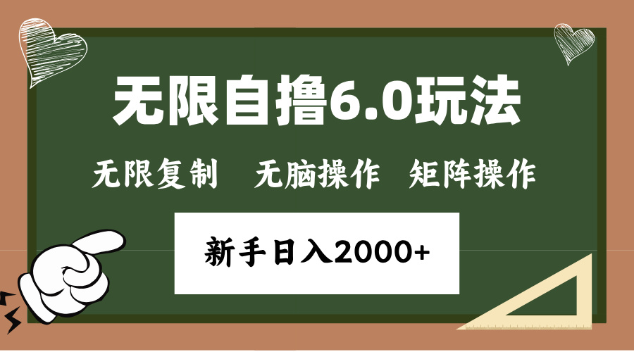 年底项目无限撸6.0新玩法，单机一小时18块，无脑批量操作日入2000+-创途网