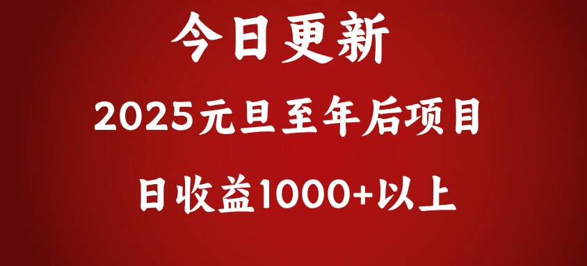 翻身项目，日收益1000+以上-创途网